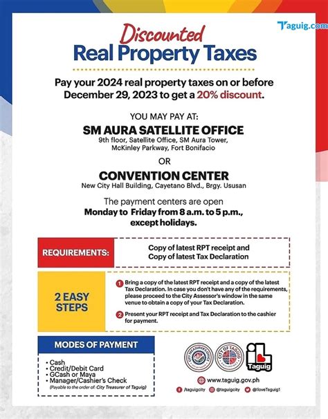 REAL PROPERTY TAX DISCOUNTS ON EARLY FULL .